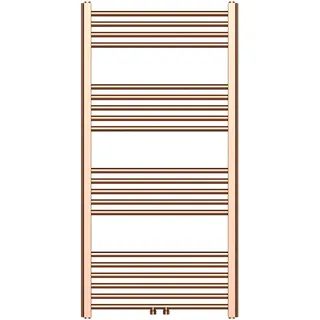 Belrad Handtuchheizkörper 1200 x 600 mm 414 W weiß Mittelventil