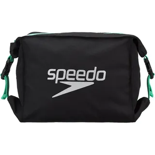Speedo Kosmetiktasche Speedo Pool SIDE BAG AU black/green glow