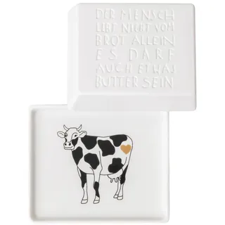 räder Butterdose Der Mensch lebt nicht
