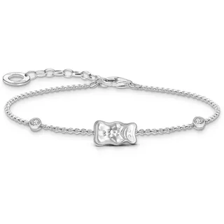 Thomas Sabo Armband mit Goldbär silberfarben A2203-051-21-L19V Größe 19