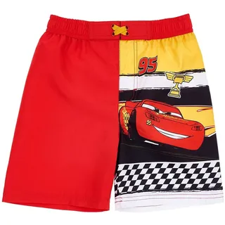 Cars Badehose Cars Badehose Rot Lightning McQueen Jungen Badeshorts Gr.98 104 110 116 128 entspricht 3 4 5 6 8 Jahre 110