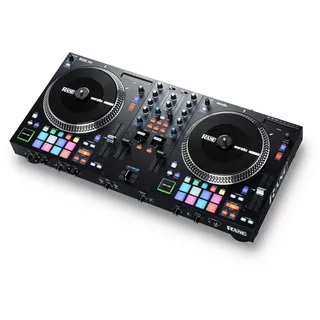 Rane ONE, Komplettes DJ-Set und DJ-Controller für Serato DJ mit Integriertem DJ-Mixer, Motorisierten Plattentellern und Serato DJ Pro Enthalten
