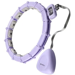 HMS HHM14 Hula Hoop Violett mit Magneten und Zähler