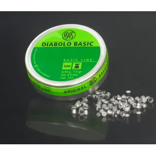 RWS Diabolo Basic Line 4,5 mm, 500 Schuss