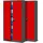 185 x 90 x 40 cm rot