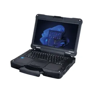 Panasonic TOUGHBOOK 40, 35,5cm (14''), Full HD, QWERTZ (DE), USB, USB-C, BT (5.1), Ethernet, WLAN, SSD, Win. 11 Pro, schwarz