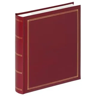 WALTHER+ DESIGN Memo-Album Monza, rot, 200 F., 13X18 cm