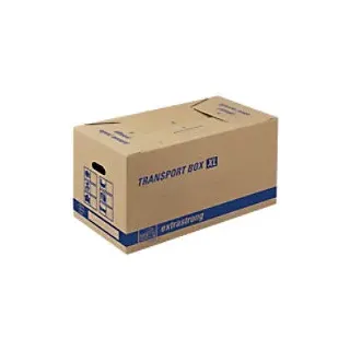 tidyPac TRANSPORT BOX extrastrong Umzugskarton Pappkarton 360 (B) x 690 (T) x 370 (H) mm Braun 10 Stück