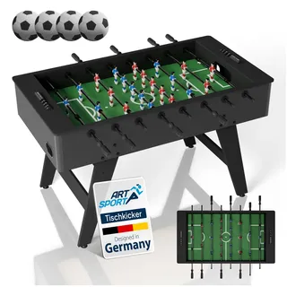ArtSport Tischkicker ProKick Schwarz