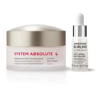 Annemarie Börlind SYSTEM ABSOLUTE ANTI-AGING POWER-DUO Nachtpflege-Set Gesichtspflegeset