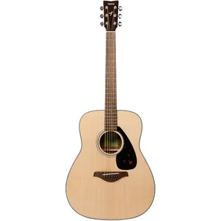 Yamaha FG800M matt natur - Akustische Westerngitarre mit authentischem Klang für Anfänger - 4-4 Gitarre aus Holz