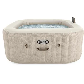 Intex PureSpa Chevron Deluxe Square 239 x 71 cm Creme