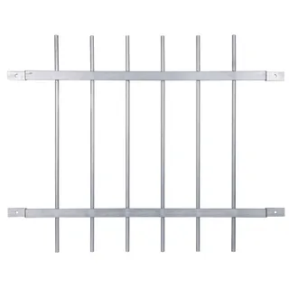 GAH Alberts Fenstergitter Friedberg verzinkt 940 x 740 mm