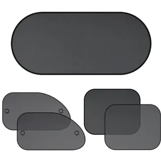 KOAYEF Auto Sonnenschutz Für VW Polo IV (9N) 2006-2009, Auto UV Schutz Seitenfenster,UV-Schutz,Wärmeisolierung,Tragbarer Sonnenschutz