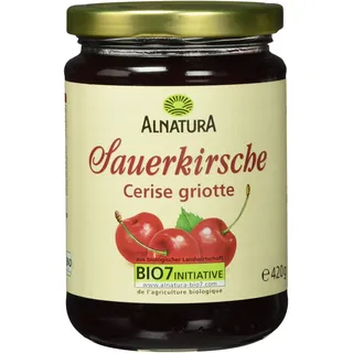Alnatura Bio Fruchtaufstrich Sauerkirsche, 420g