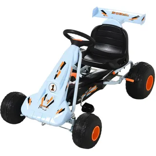Homcom Go Kart Kinderfahrzeug hellblau (HOMCOM)
