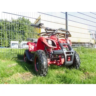 KXD Elektro-Kinderauto Elektro Kinder Quad 800W 36V Miniquad Mini ATV Kinderquad KXD 7E Rot