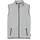 Fleece-Weste Grau/Melange Gr 86