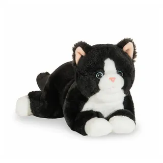 Teddy-Hermann Schlenkerkatze 30 cm schwarz