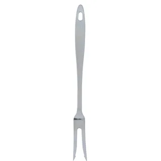 Commichef Fleischgabel aus hygienischem 18/8 Edelstahl – Silber, hängender Schlitz, Küchenutensilien