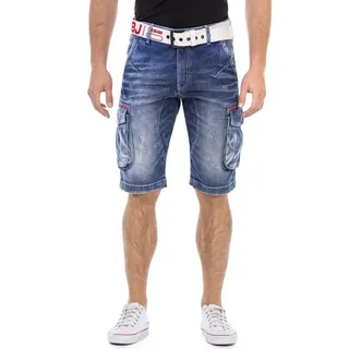 Cipo & Baxx Bermudas in Denim, mit Cargotaschen Cipo & Baxx blue 29