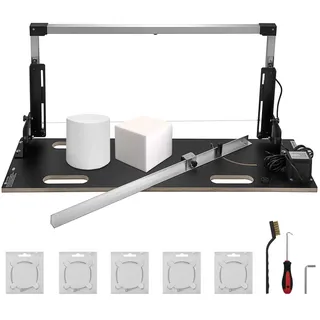 VEVOR Styroporschneider 360°C, Schaumschneider aus Aluminiumlegierung, Styrocutter mit Nickel-Chrom-Legierung, 42V Ausgangsspannung, Schnittlänge...