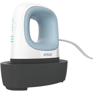 Cricut EasyPress Mini-Wärmepresse – zum Pressen kleiner Gegenstände wie Schuhe, Stofftiere, Hüte & mehr – 3 Heizstufen & Präzisionsspitze – Keramikbeschichtete Heizplatte – kompakt & leicht – Zen Blau
