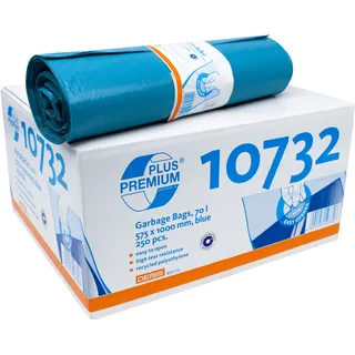 EMIL DEISS KG (GmbH + Co.) Deiss Premium Plus® 70 Liter blau 10732 Rolle