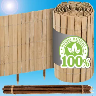urfence Beeteinfassung 300 x 40 cm 1 Stück Braun