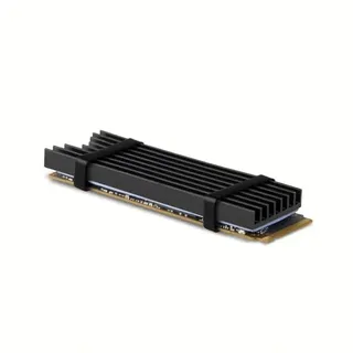 AXAGON CLR-M2L6 passiver M.2-SSD-Kuhlkorper - 2280, 6mm Hohe, Aluminium, schwarz