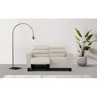 Home Affaire 2-Sitzer Carpari, 162 cm, mit manueller od. elektrischer Relaxfunktion, (USB A/C), sowie Kopfteilverstellung beige