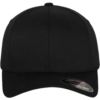 Flexfit Wooly Combed Cap schwarz L/XL