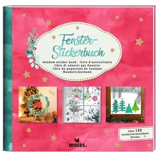 Moses Fenstersticker-Buch Winterwunder