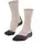 Wandersocken 46-48 Beige/Weiß
