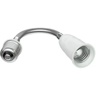 ledscom.de E27 Schwanenhals-Verlängerung Kunststoff