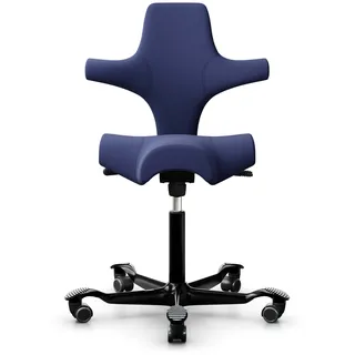 Hag Capisco 8106 Stoff Xtreme Schwarz Gestell Silber