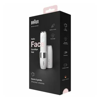 Braun Mini-Gesichtshaarentferner FS1000 weiß/silber