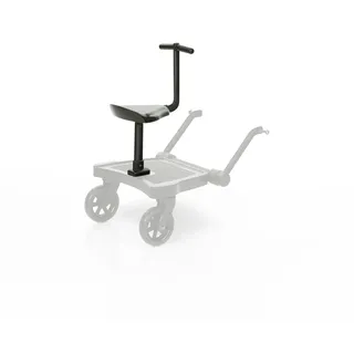 Set ABC Design Trittbrett Kiddie Ride On 2 mit Blaubär Stoffwindel | Mitfahrbrett universal passend | Rollbrett für Kinderwagen Buggy bis 20 kg