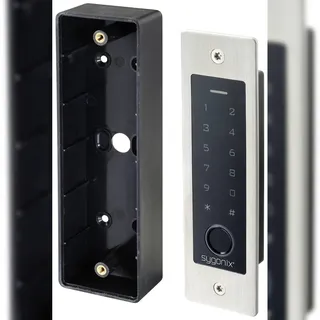 Sygonix Fingerprint/RFID Zugangssystem Unterputz 12 V/DC, 18 V/DC IP55