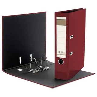 Livepac-Office Aktenordner / DIN A4 / 75mm breit / Farbe: bordeaux
