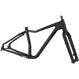 SALSA MUKLUK CARBON FATBIKE RAHMENKIT, 26", XS, BLACK/GREY