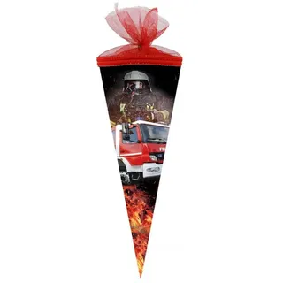NESTLER Schultüte Feuerwehr 35 cm, rund, SCHULE Einschulung NEU