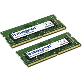 Integral 16GB(2x 8GB) DDR4 2400MHz SODIMM Laptop Notebook MacBook Arbeitsspeicher-Kit