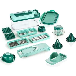 Genius Nicer Dicer Fusion 16-tlg. smaragdgrün