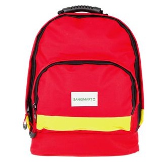 Sanismart Notfallrucksack Medicus S, ohne Füllung, wasserabweisend,