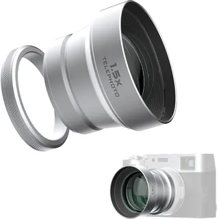 Freewell Fuji X100vi/x100v 1.5x Telephoto Lens