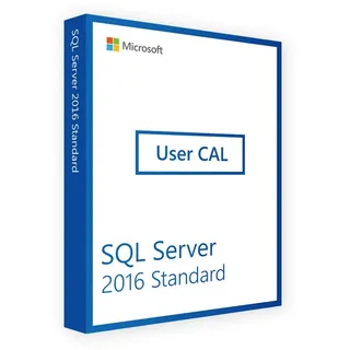 Microsoft SQL Server 2016 | 50 User CALs | Blitzversand