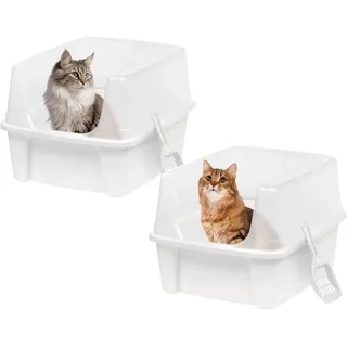 Iris Ohyama Katzentoilette CLH-12 XXL Weiß