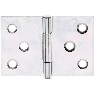 GAH Alberts Tür-Scharnier breit, gerollt B58xH40mm sendzimirverzinkt