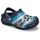 Printed Lined Clog Kinder Navy 23/24